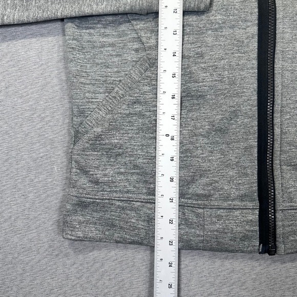 Mountain Hardwear Jacket Womans M Gray Full Zip Fleece Mock Neck Blade Collar - Picture 5 of 8